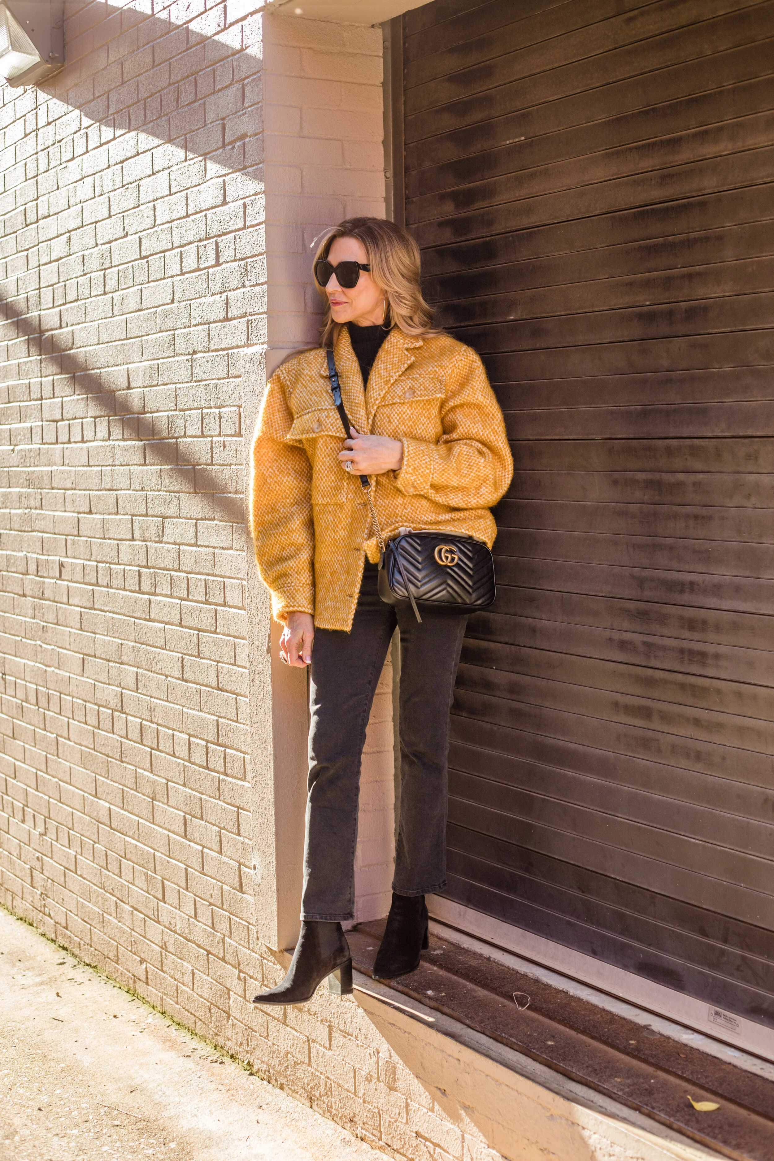 The Perfect Jacket from Anine Bing Crazy Blonde Life